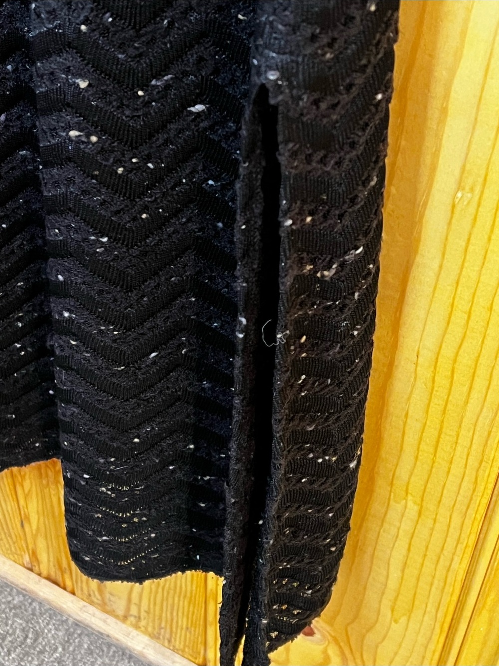 Cecilia Prado Rowan Black Knit Slit Maxi Sweater Dress Sz-S - Picture 10 of 11